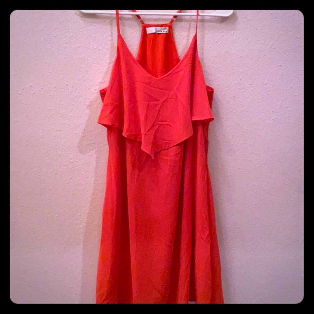 Coral dress